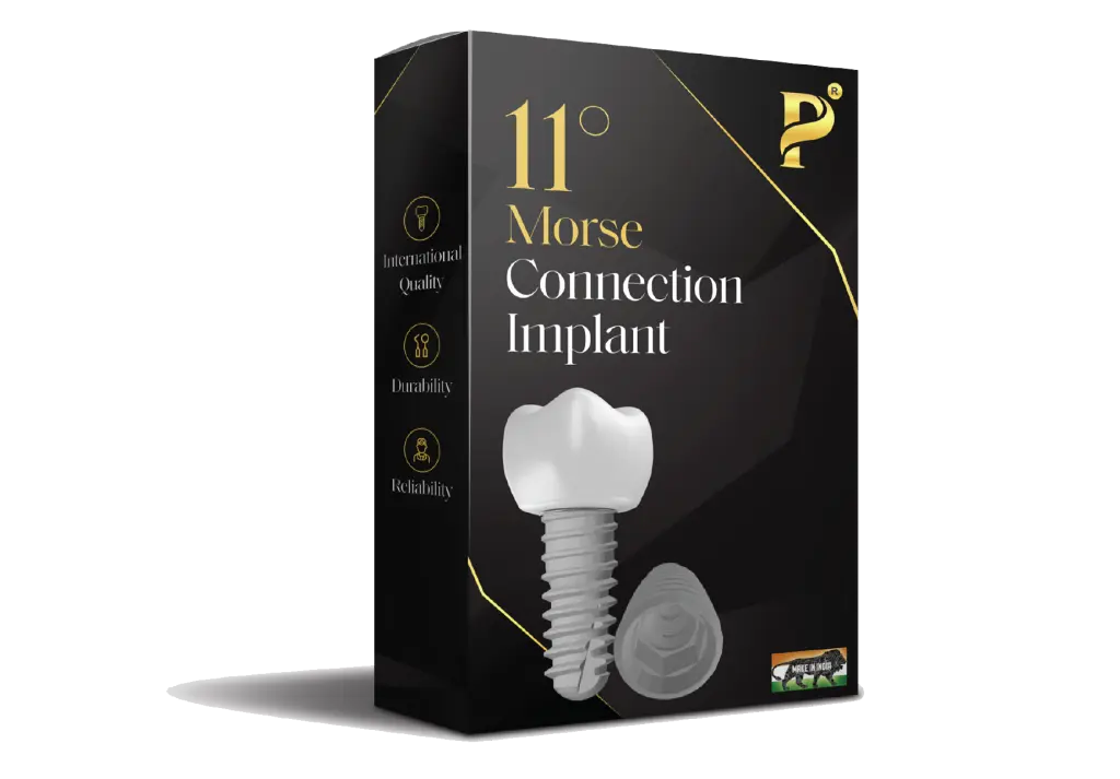 11 Morse connection implant