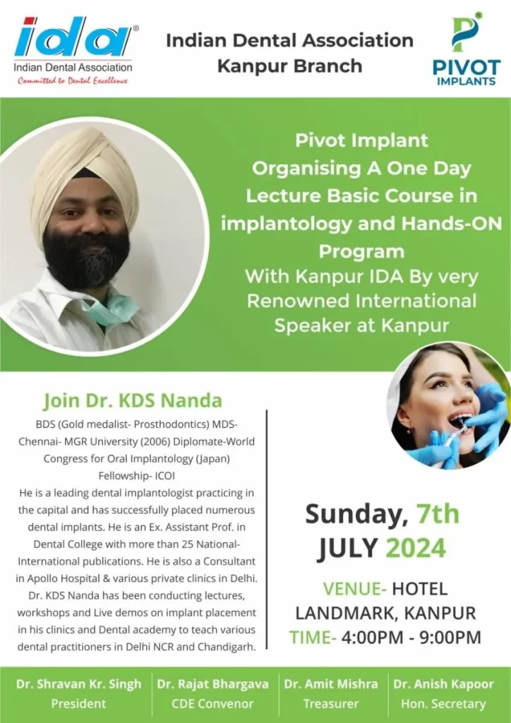 Pivot Implant | Dr. KDS Nanda