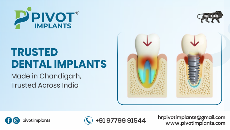 Trusted Dental Implants – Made in Chandigarh, Trusted Across India