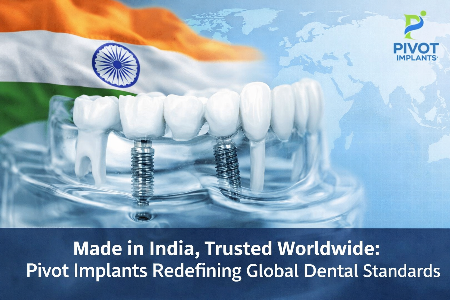 Made in India, Trusted Worldwide: Pivot Implants Redefining Global Dental Standards