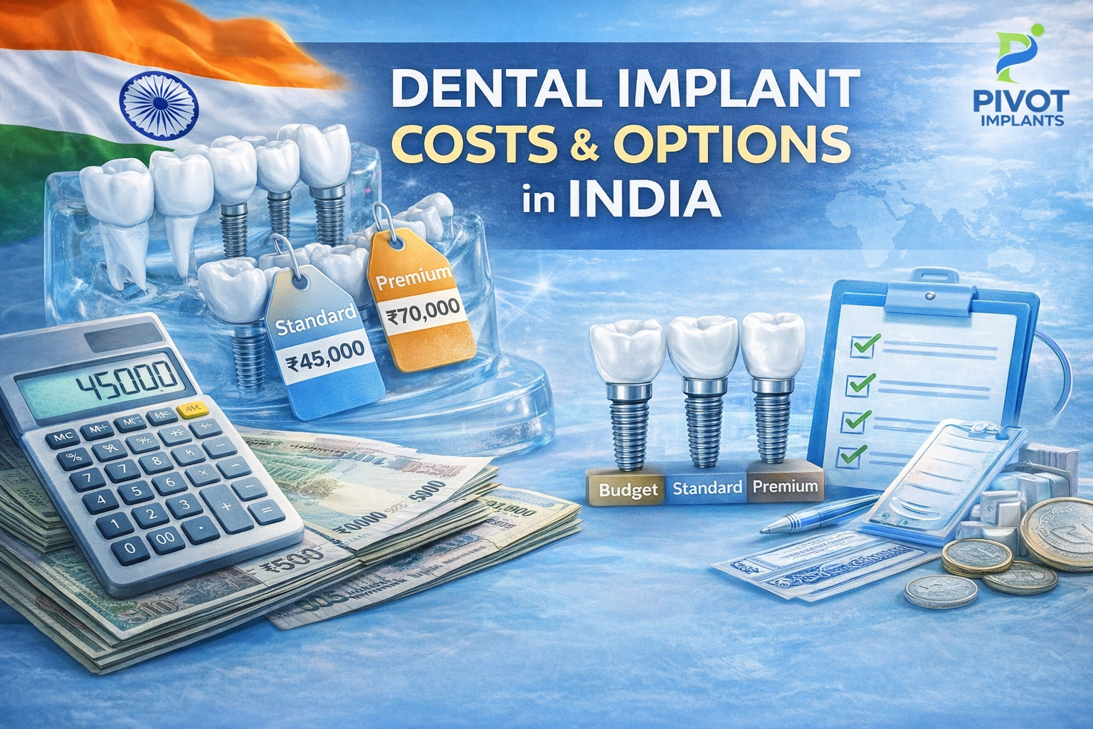 What Are Dental Implant Costs and Options in India?
