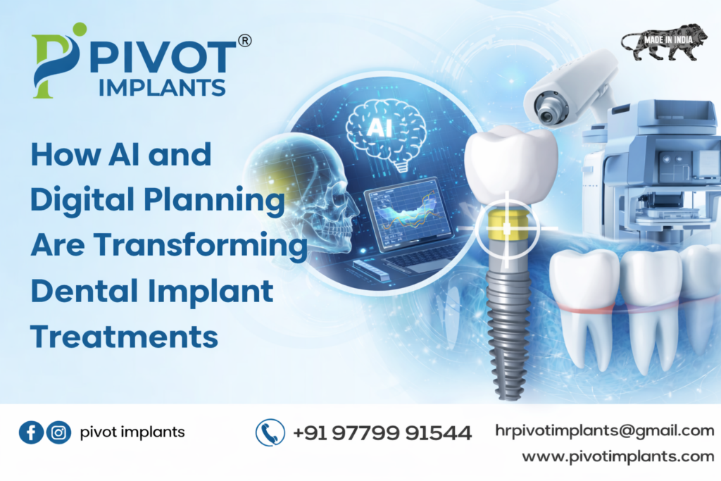 How AI and Digital Planning Are Transforming Dental Implant Treatments
