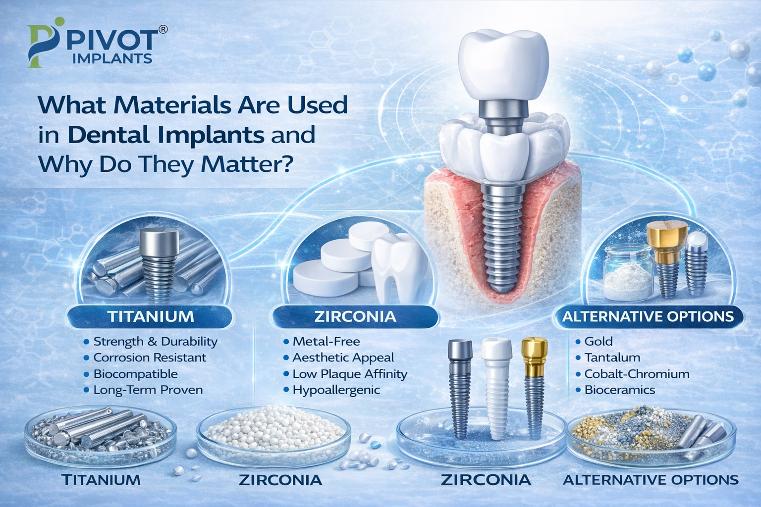 What Materials Are Used in Dental Implants and Why Do They Matter?