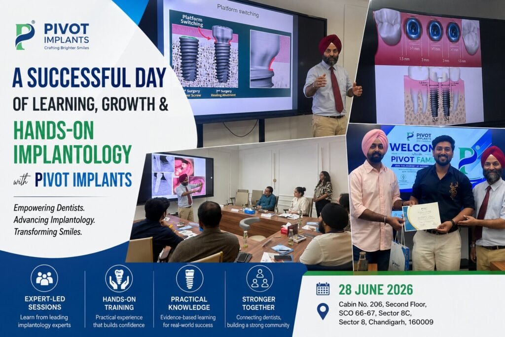 Implant Prosthetic Course, 28 June – Pivot Implants