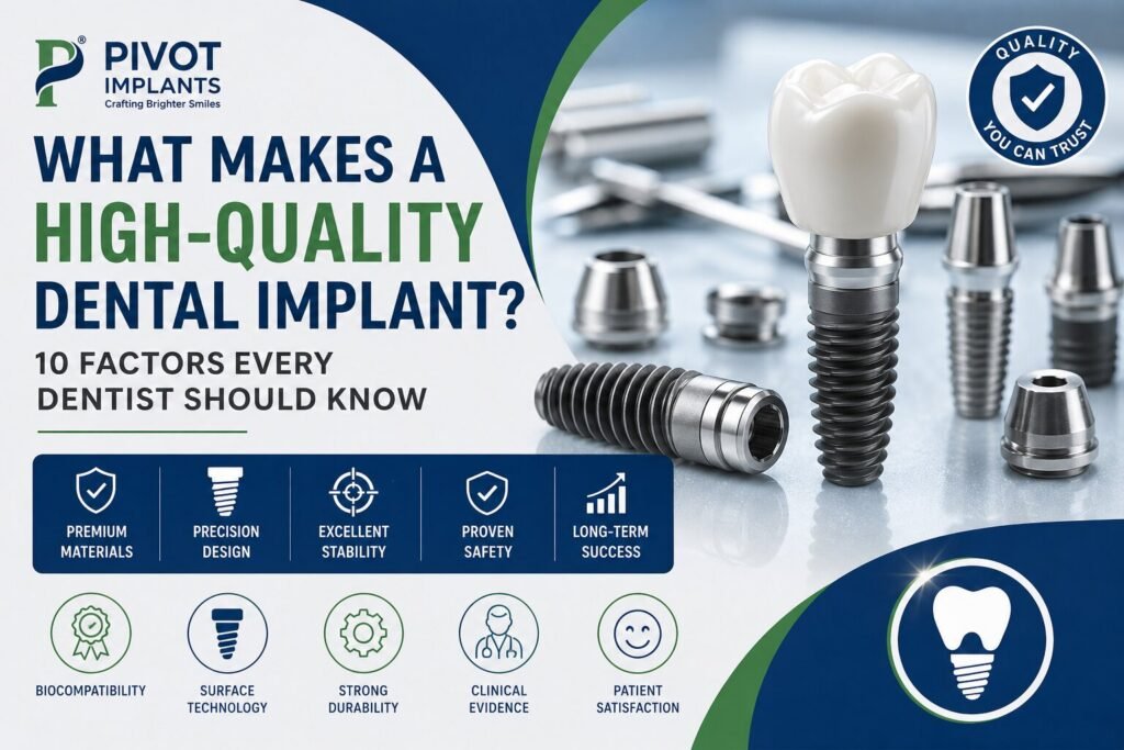 What Makes a High-Quality Dental Implant